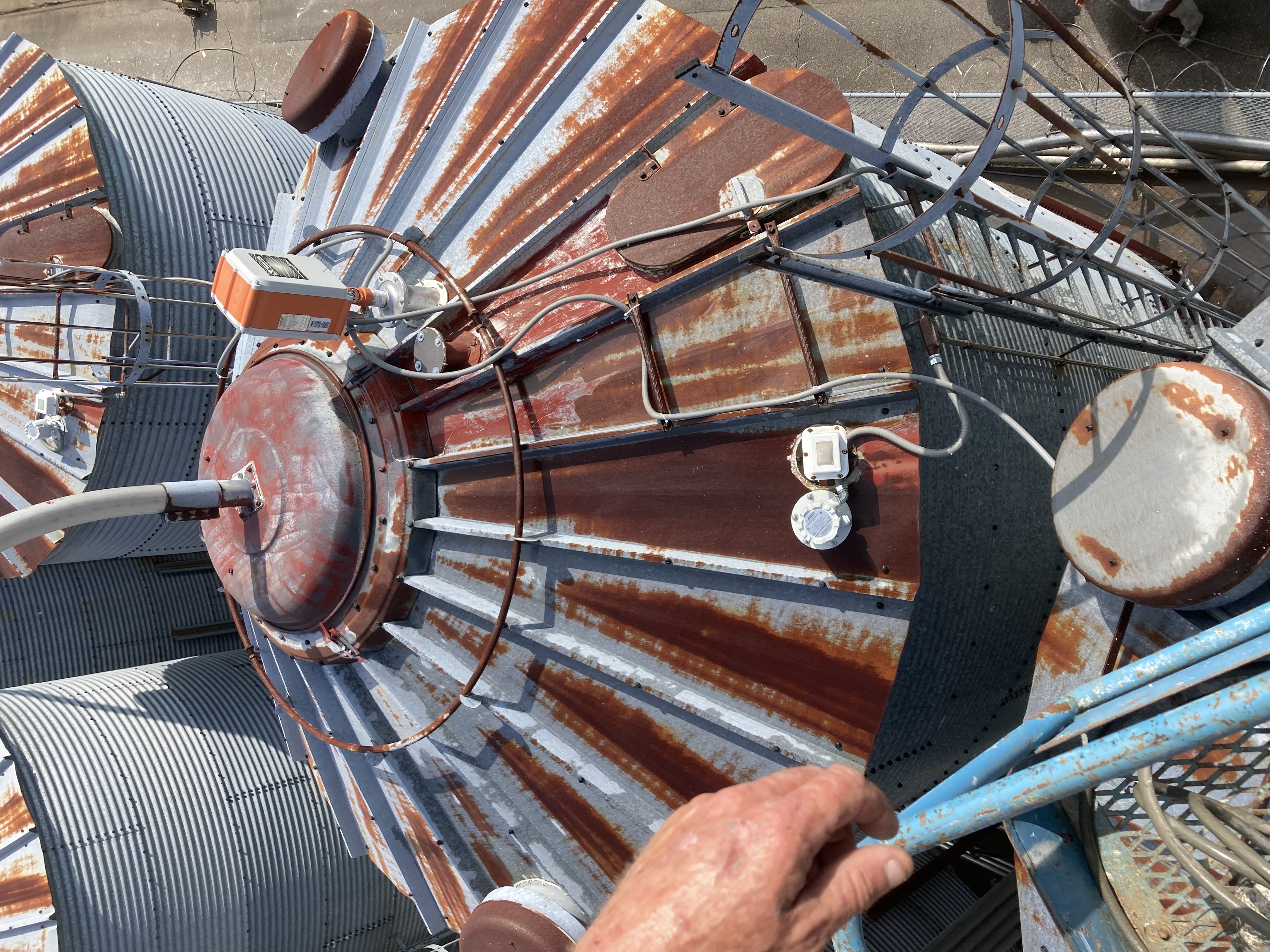 Before tank restoration